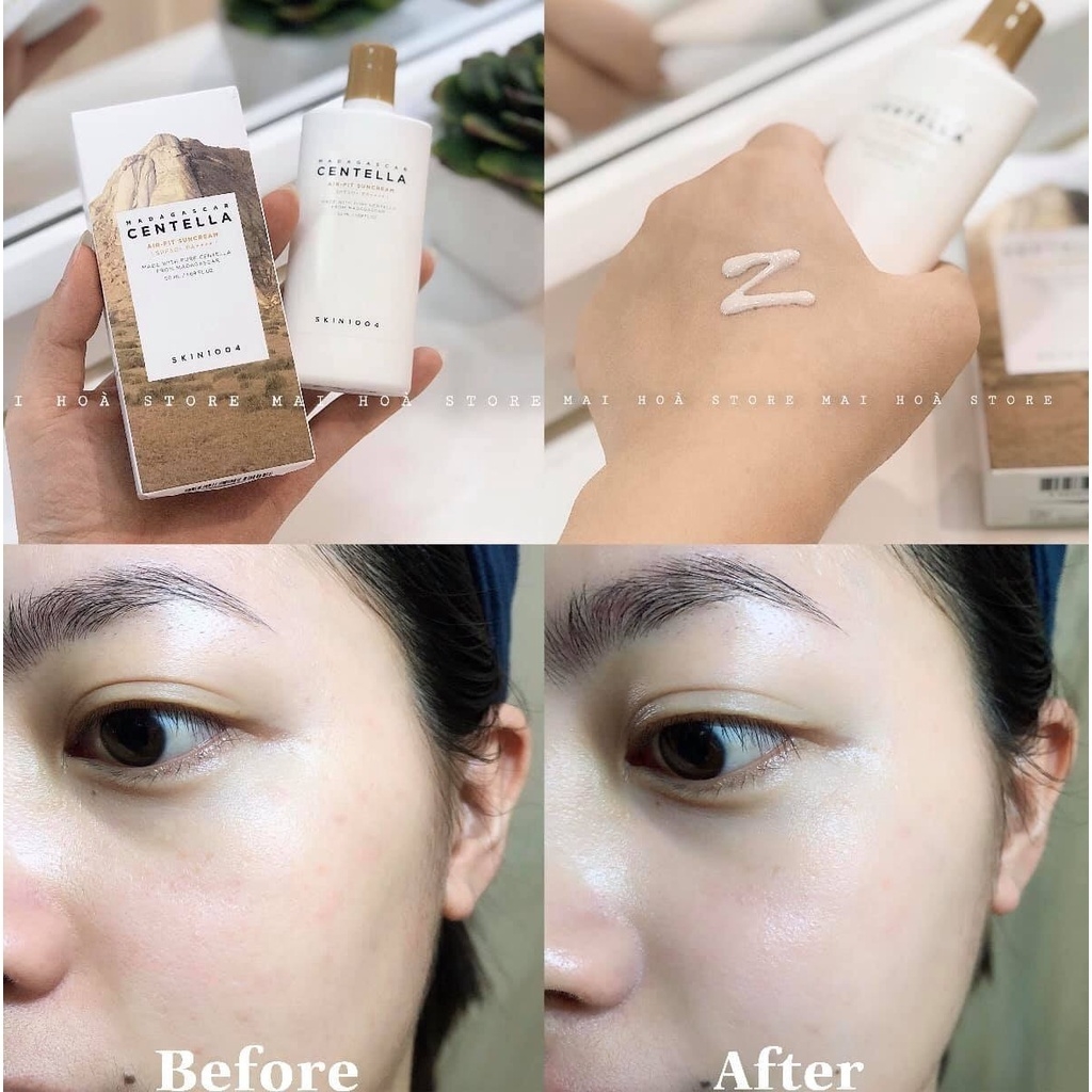 Kem Chống Nắng Dạng Sữa Madagascar Centella Air-Fit Suncream SPF50+ PA++++ 50ml