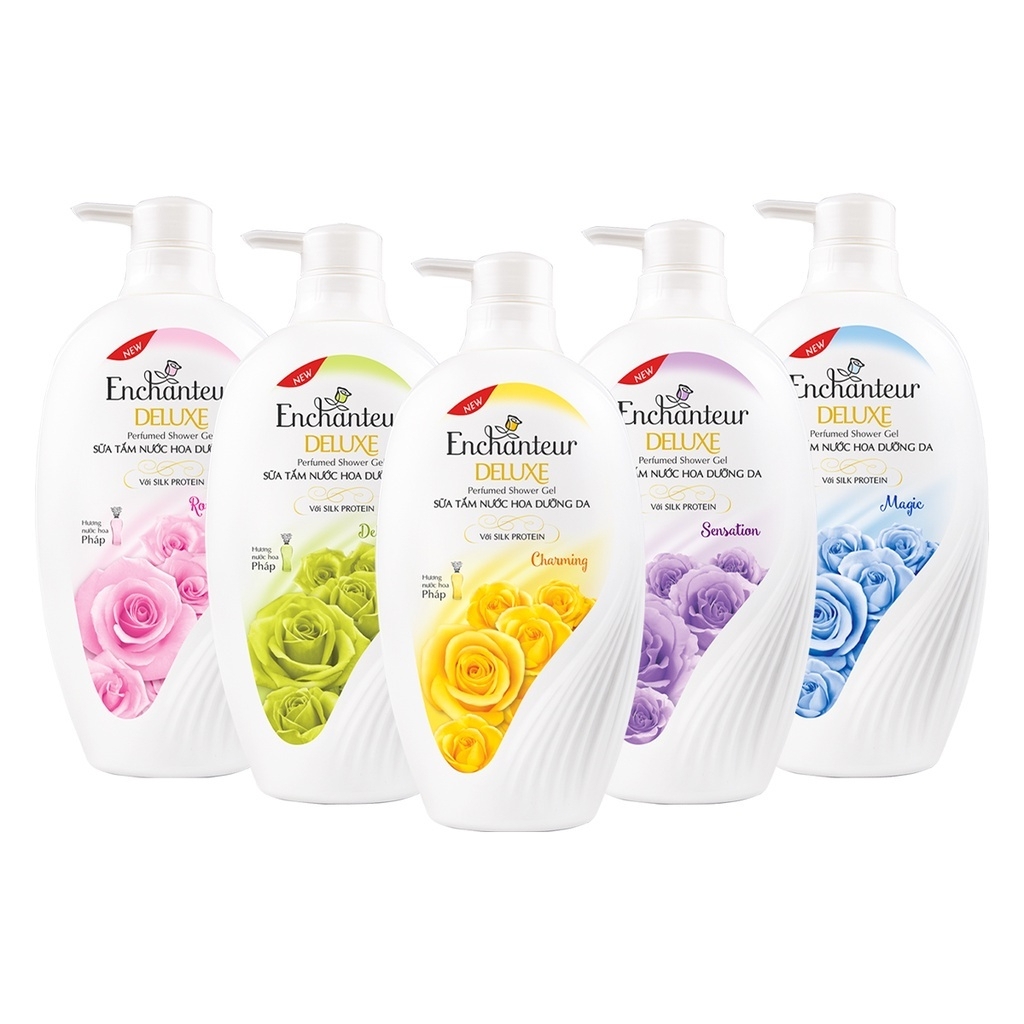 Sữa tắm Enchanteur sensation dưỡng da hương nước hoa