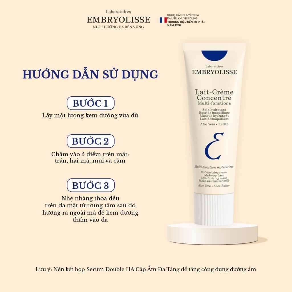 Kem dưỡng phục hồi embryolisse 30ml-pháp