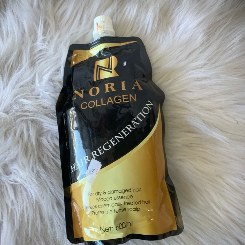 HẤP DẦU NORIA COLLAGEN 600ML dưỡng chất Collagen giúp tóc chắc khỏe ,óng ả cải thiện tóc nát.