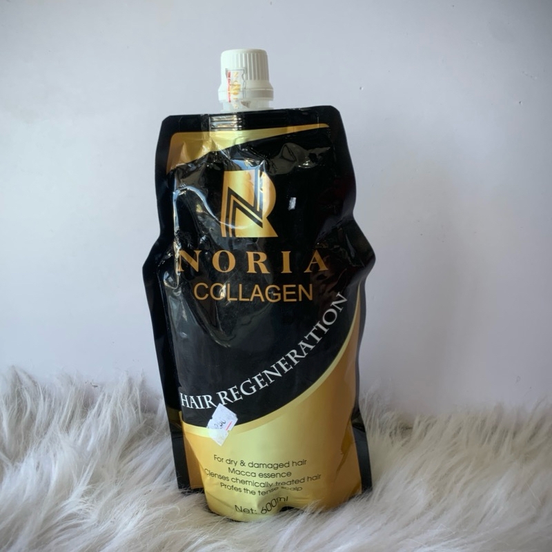 HẤP DẦU NORIA COLLAGEN 600ML dưỡng chất Collagen giúp tóc chắc khỏe ,óng ả cải thiện tóc nát.