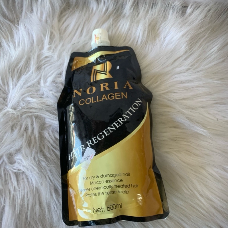 HẤP DẦU NORIA COLLAGEN 600ML dưỡng chất Collagen giúp tóc chắc khỏe ,óng ả cải thiện tóc nát.