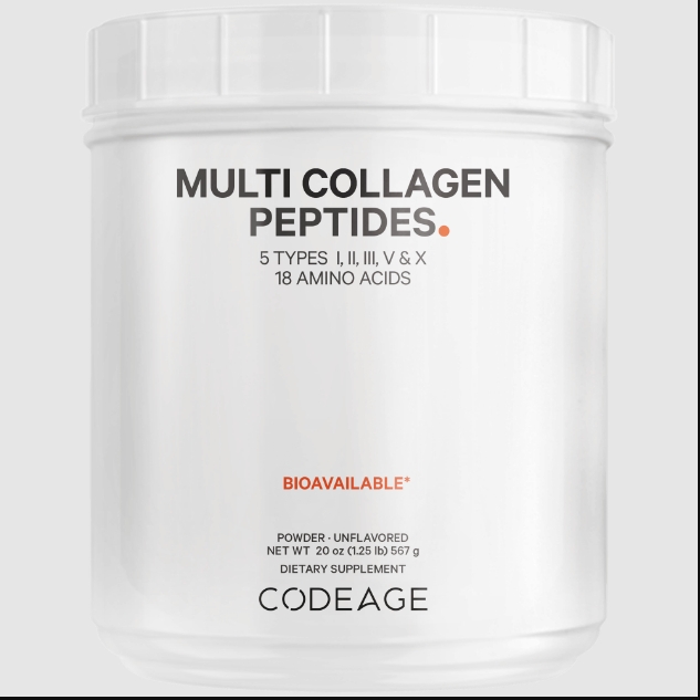 Collagen tổng hợp giúp trẻ hóa da Codeage Hydrolyzed Multi Collagen Peptides 567g