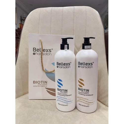 CẶP DẦU GỘI XẢ CAO CẤP - Bellexs BIOTIN-anh