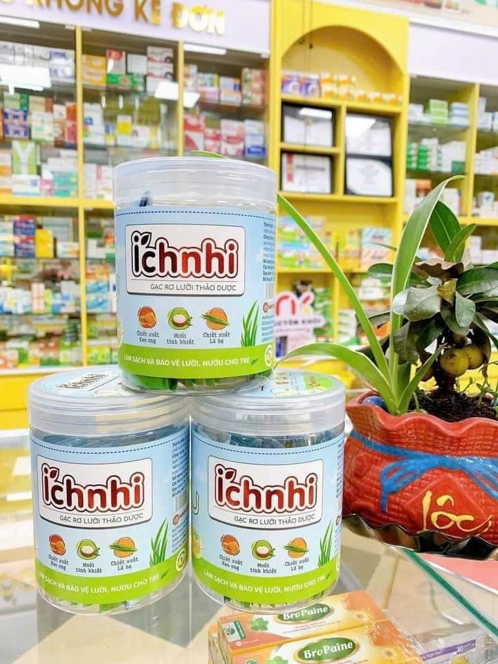 Gạc rơ lưởi  ÍCH NHI