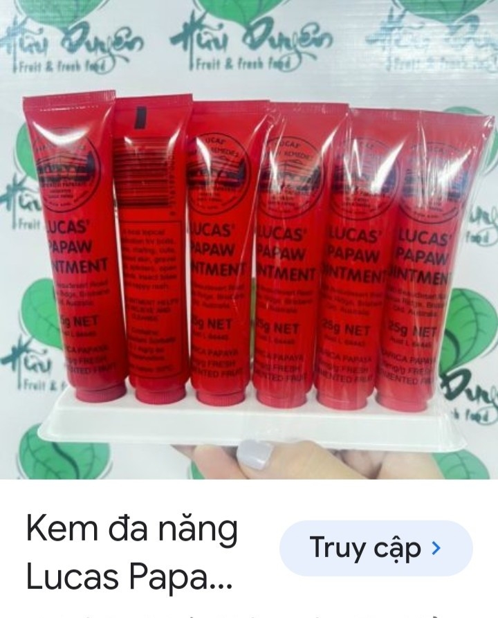 KEM LUCAS ÚC 25G  1 BÌNH