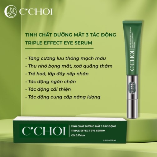 Tinh chất dưỡng mắt 3 tác động C’Choi - Triple Effect Eye Serum