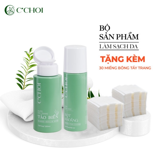 Bộ sản phẩm làm sạch da C’Choi  5.0