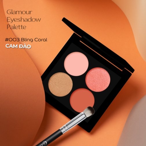 Phấn Mắt Trang Điểm C’Choi - Glamour Eyeshadow Pale Lựa Chọn 3 Màu