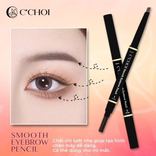 Chì kẻ lông mày C'Choi - Smooth Eyebrow Pencil