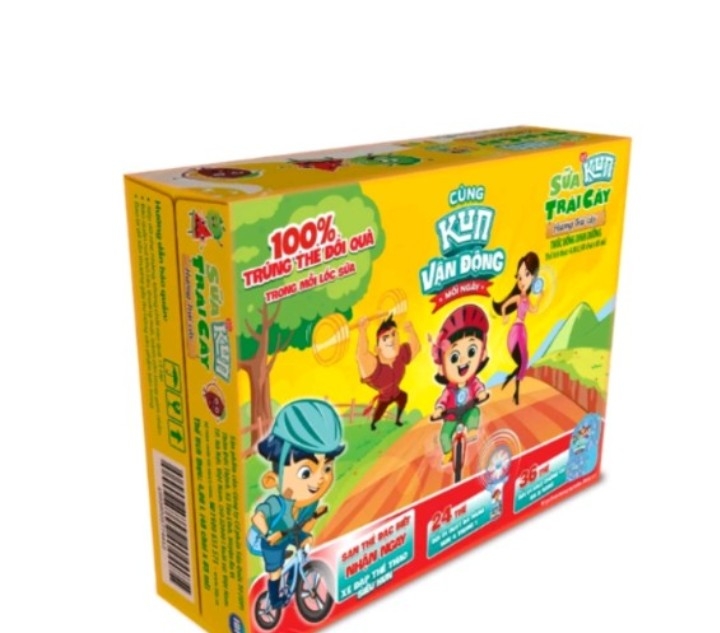 SỮA CHUA KUN LOẠI HỦ 90ML-THÙNG 8 LỐC