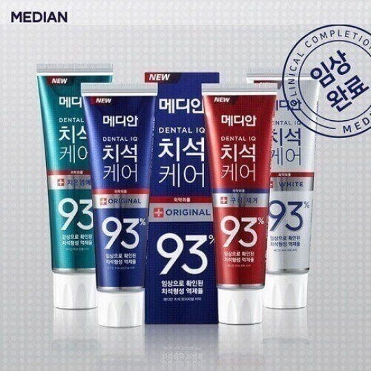 Kem đánh răng làm trắng Median Dental IQ White 93% 120g