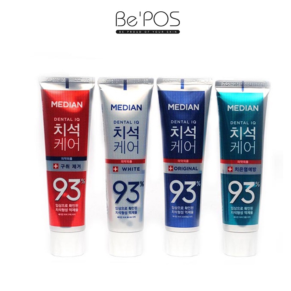Kem đánh răng làm trắng Median Dental IQ White 93% 120g
