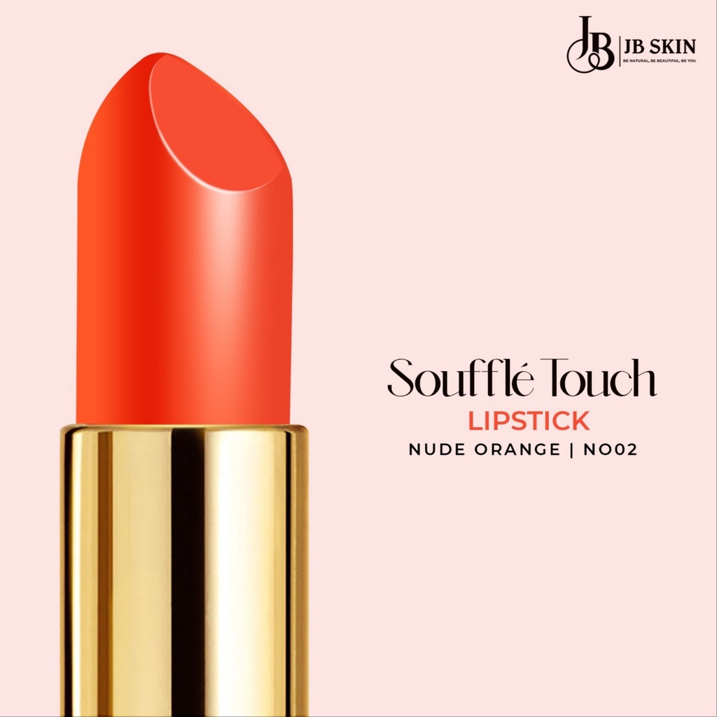 SON MÔI JB SKIN SOUFFLÉ TOUCH LIPSTICK 4G-  SON LÌ CÓ DƯỠNG CAO CẤP JBSKIN