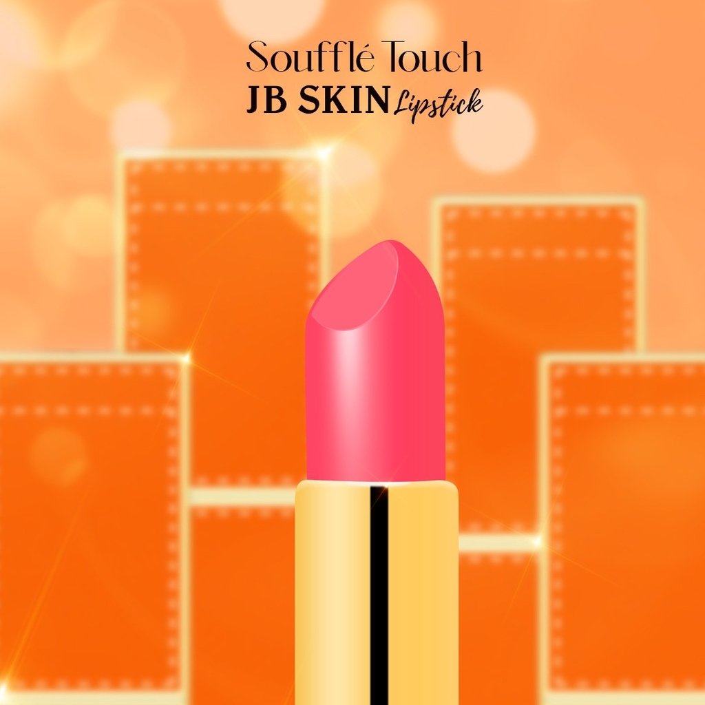 SON MÔI JB SKIN SOUFFLÉ TOUCH LIPSTICK 4G-  SON LÌ CÓ DƯỠNG CAO CẤP JBSKIN