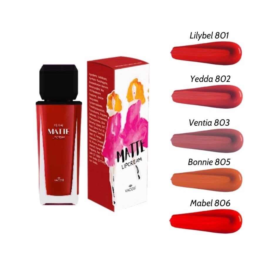 SON KEM LÌ VACOSI MATTE LIP CREAM 11.3G