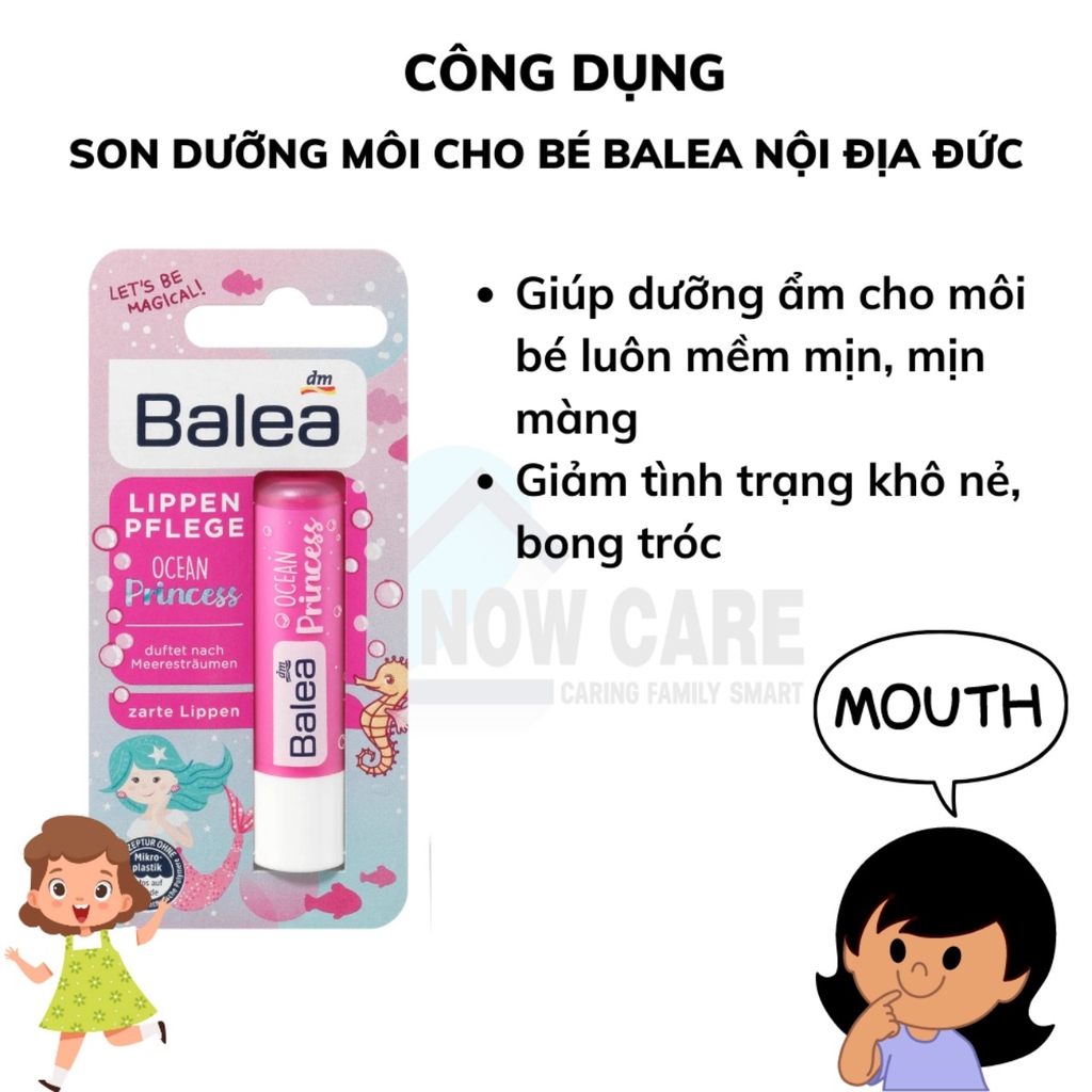 SON DƯỠNG MÔI CHO BÉ - BALEA