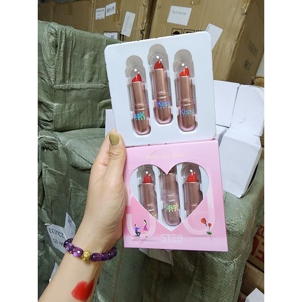 SET SON MÔI MỀM MỊN, DƯỠNG MÔI S4041