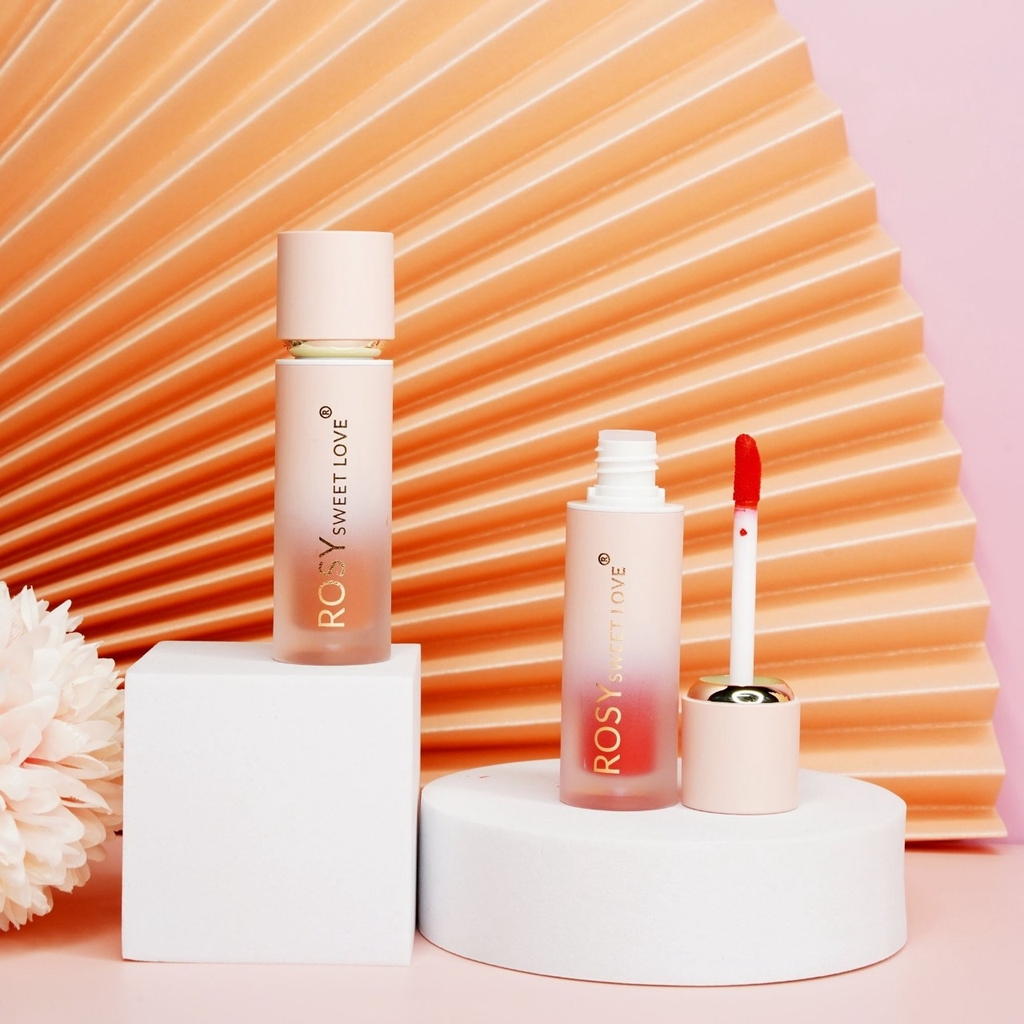 SET 2 SON KEM LỲ ROSY LUXURY - ROSY