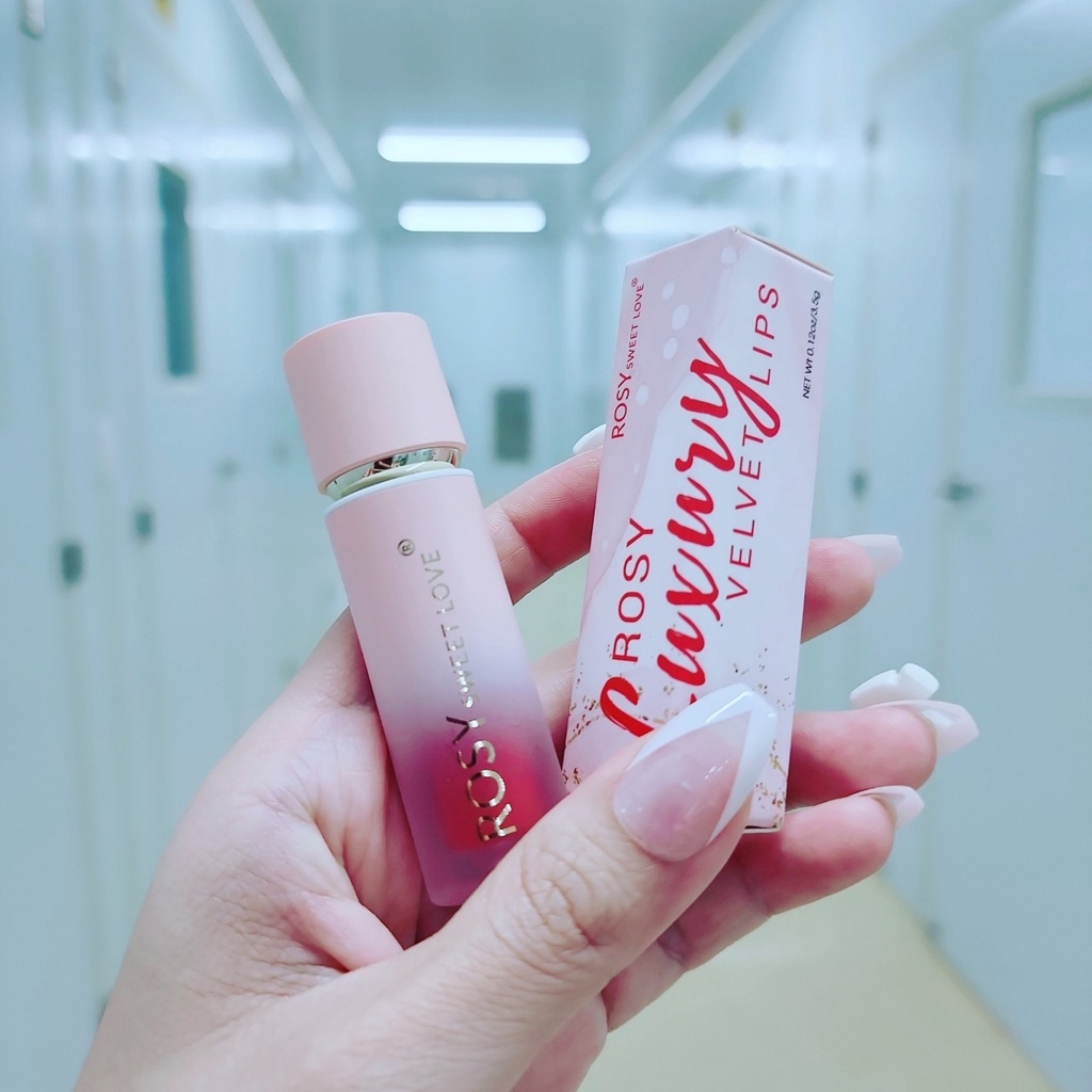 SET 2 SON KEM LỲ ROSY LUXURY - ROSY