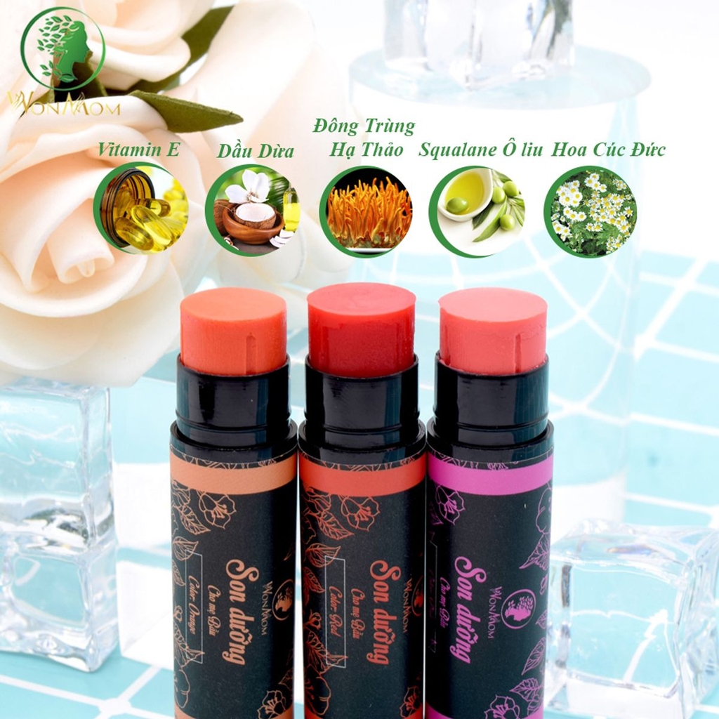 SON DƯỠNG MÔI CHO MẸ BẦU 5G - WONMOM