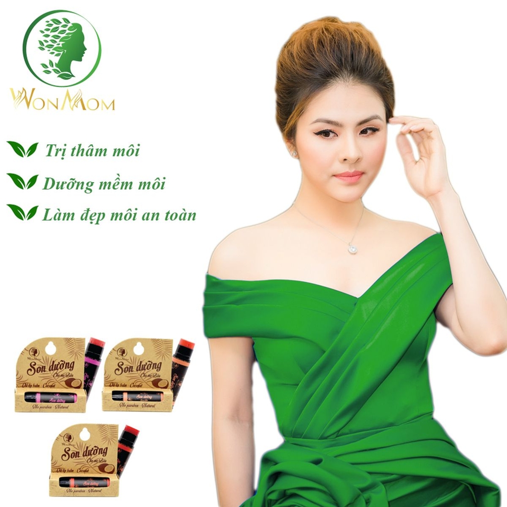 SON DƯỠNG MÔI CHO MẸ BẦU 5G - WONMOM