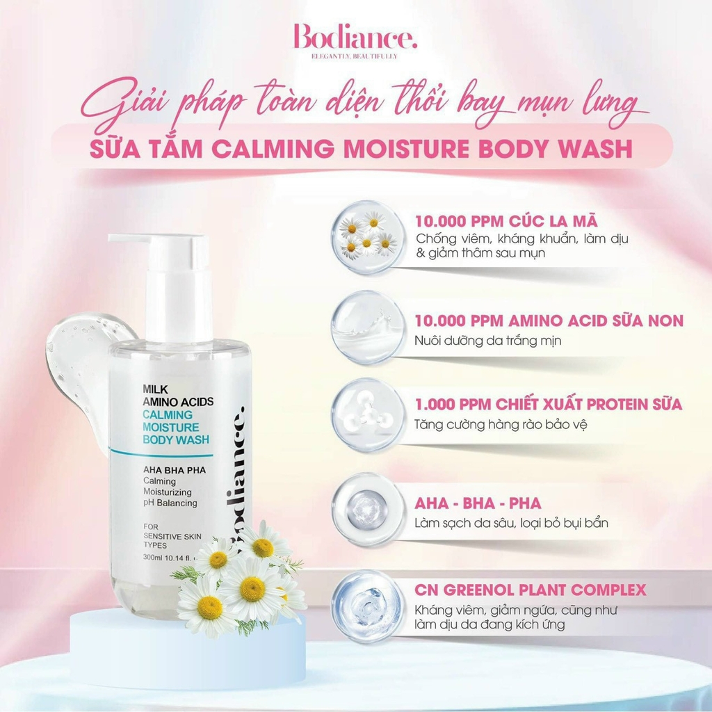 Kem Dưỡng Trắng Da Toàn Thân (Bodiance Whitening tone-up Cream) - 300ml