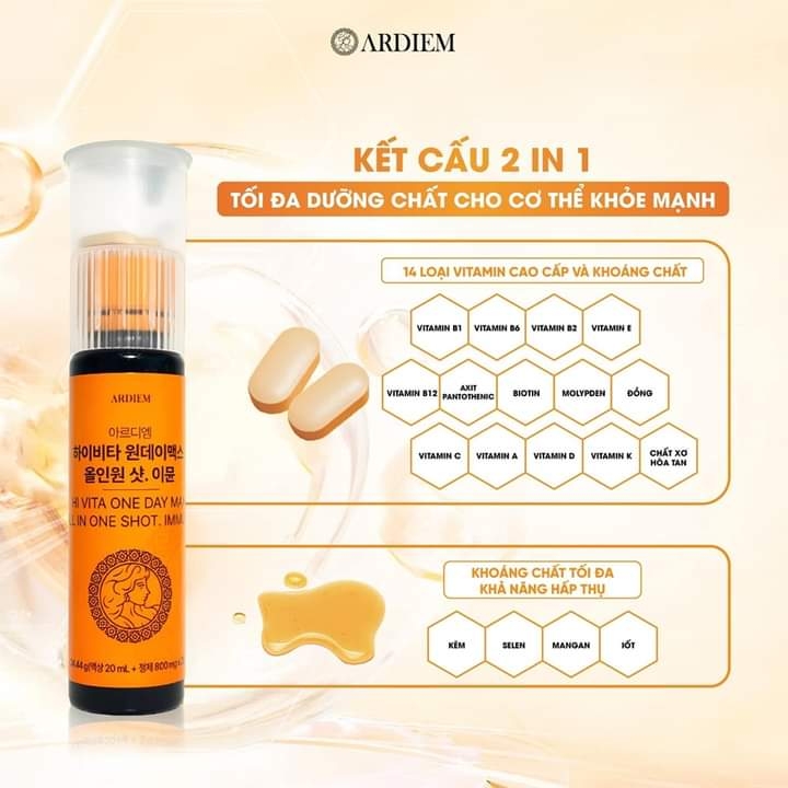 Viên uống Vitamin chống lão hoá, tăng cường sức khỏe