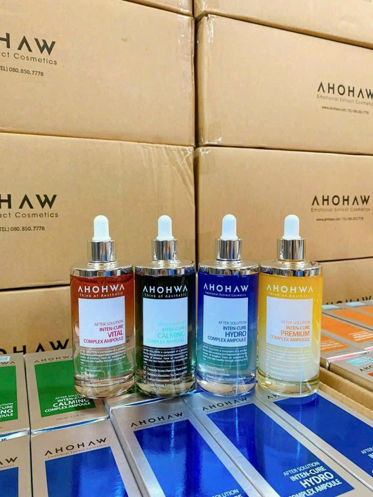 Tinh chất cấp ẩm sâu – chống lão hóa – cải thiện nếp nhăn Inten Cure Premium Complex Ampoule