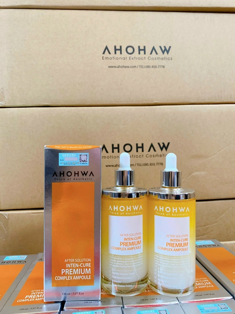 Tinh chất cấp ẩm sâu – chống lão hóa – cải thiện nếp nhăn Inten Cure Premium Complex Ampoule