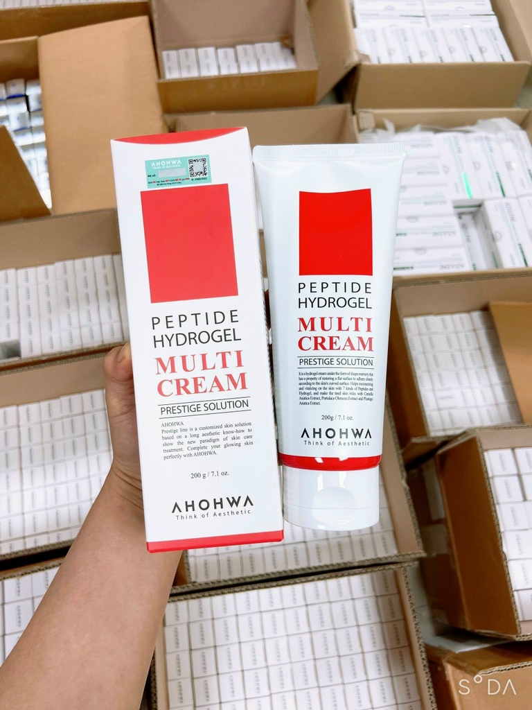 Kem dưỡng trắng PEPTIDE HYDROGEL MULTI CREAM AHOHAW