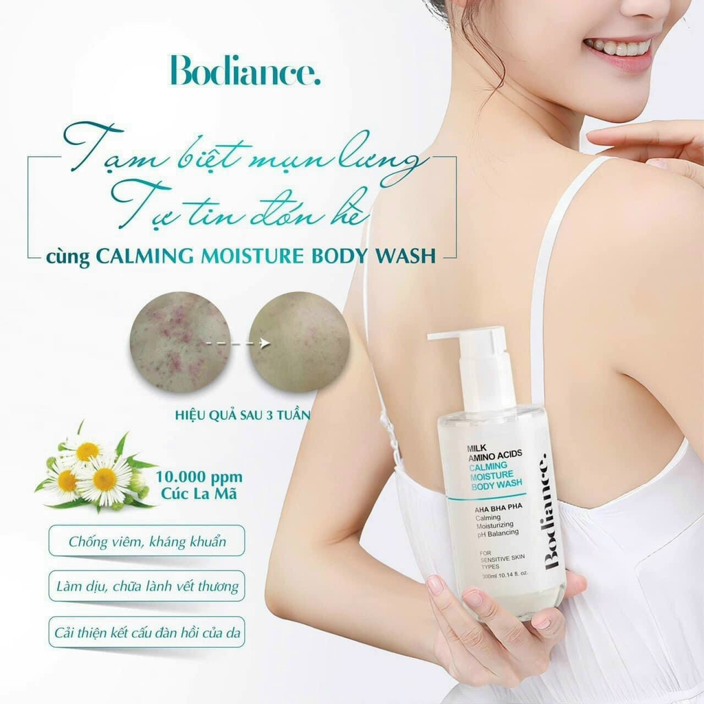 Kem Dưỡng Trắng Da Toàn Thân (Bodiance Whitening tone-up Cream) - 300ml