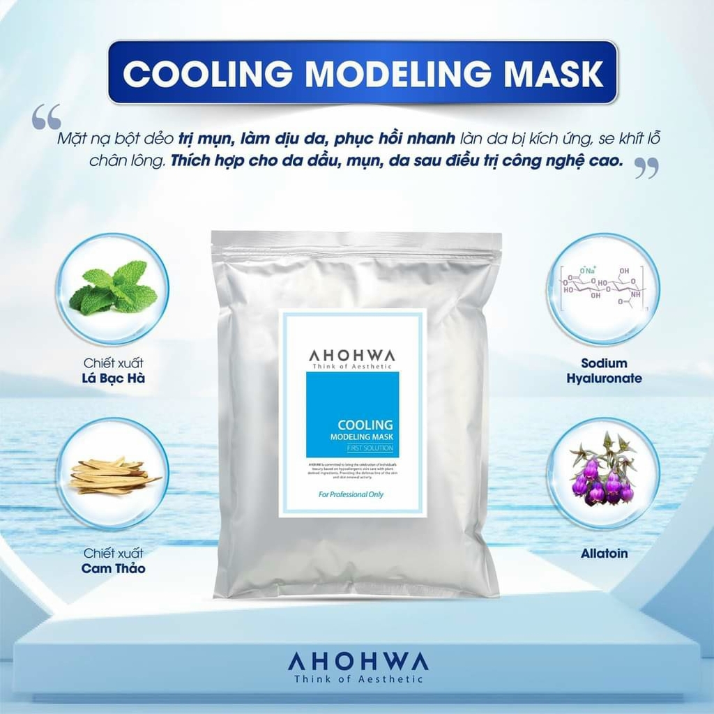 Mặt Nạ Bột Dưỡng Ẩm Trắng Da AHOHAW Túi Full Size 1kg