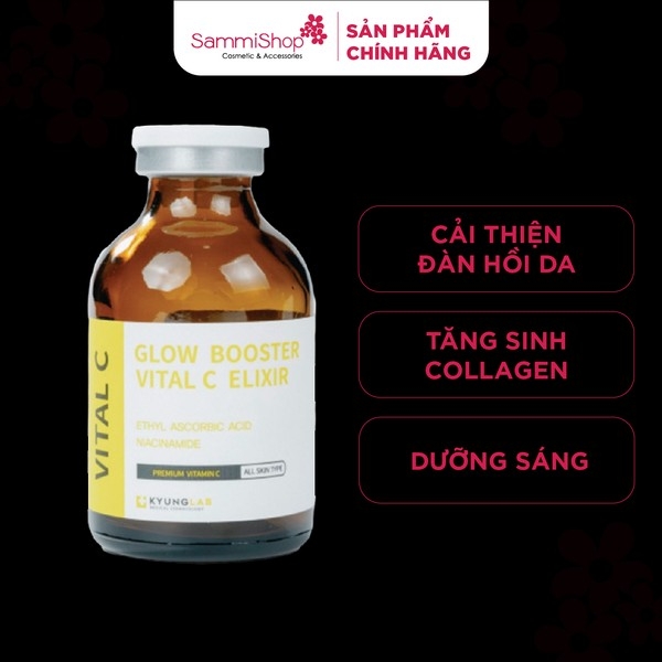 Kyung Lab Tinh chất Glow Booster Vital C Elixir 30ml