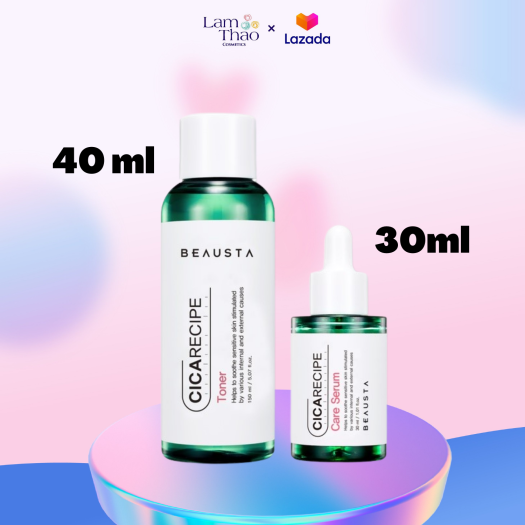 Tinh Chất Chăm Sóc Da Chiết Xuất Rau Má Beausta Cicarcipe Serum 30ml