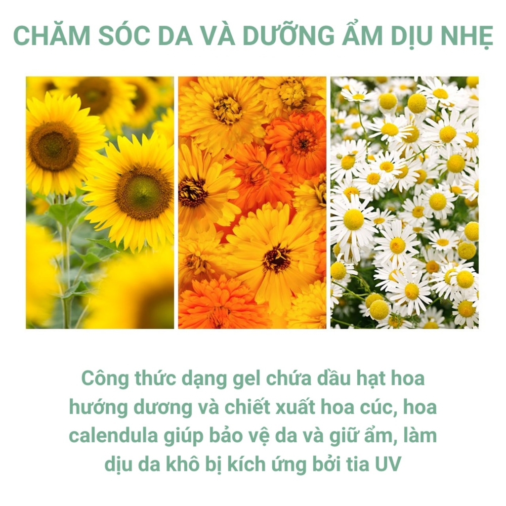 Kem Chống Nắng Chống Nước Dạng Gel BEAUSTA Fresh Sun Gel Waterproof SPF 50+/PA++++ Tuýp 50g