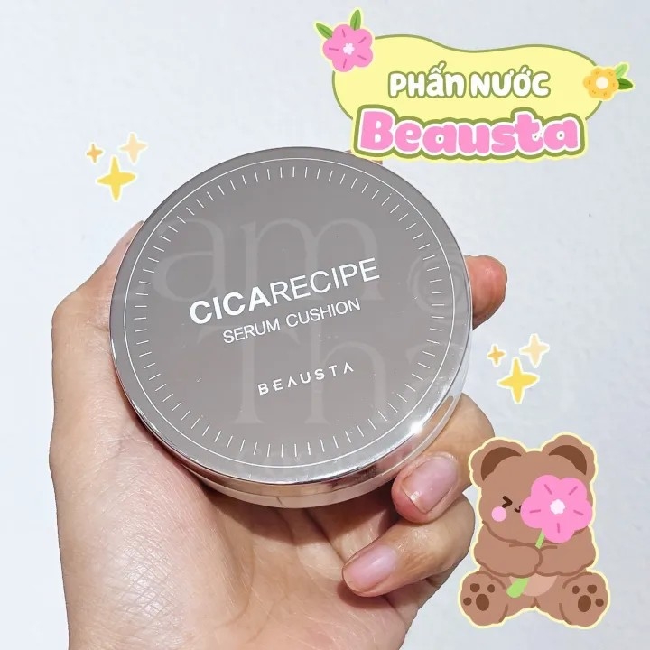 Phấn Nước Beausta Cicarecipe Serum Cushion SPF50+/PA++++