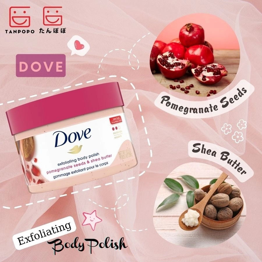 Tẩy da chết DOVE Exfoliating Body Polish 298gr-mỹ