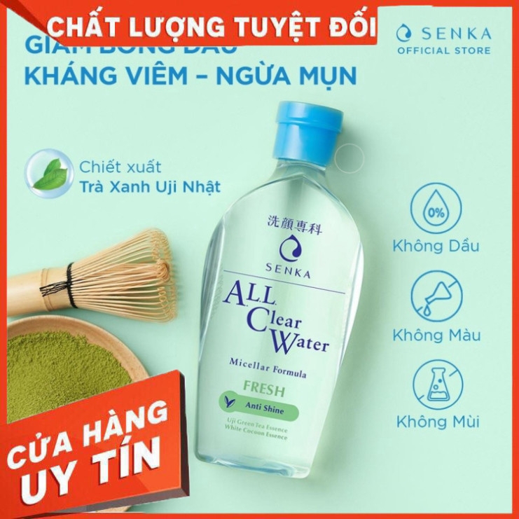 Nước tẩy trang SENKA Nhật Bản