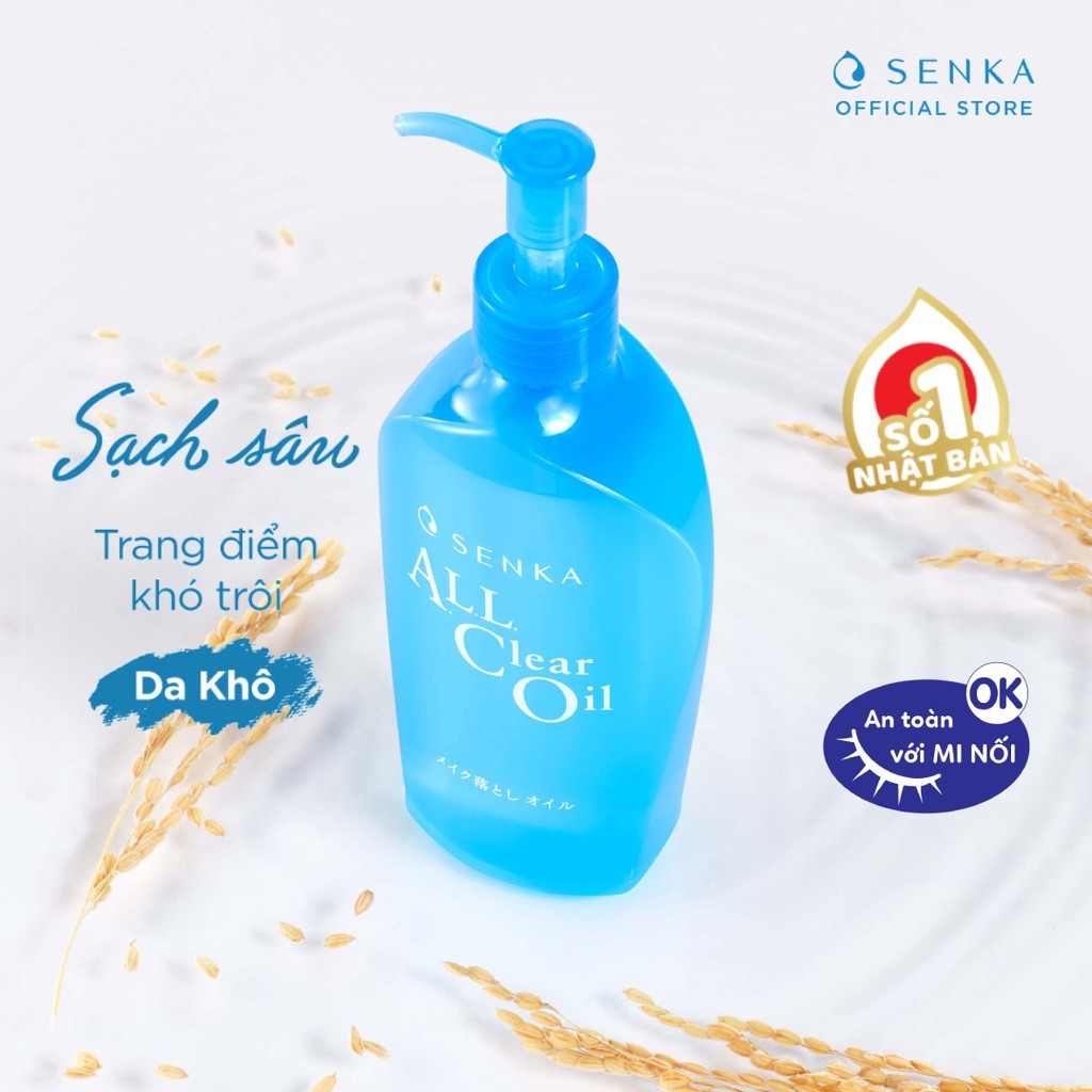 Nước tẩy trang SENKA Nhật Bản