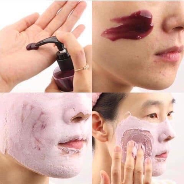 Sữa rửa mặt thải độc SUPER VEGITOKS CLEANSER PURPLE  300ML