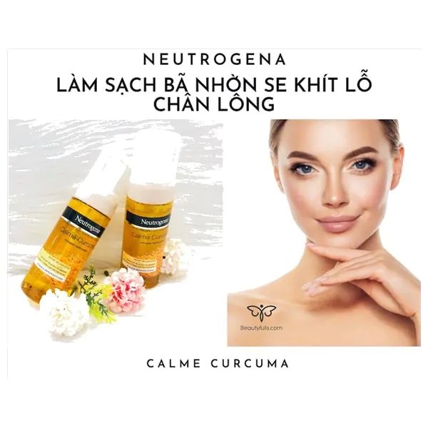 Sữa Rửa Mặt Neutrogena Nghệ Calme Curcuma-pháp