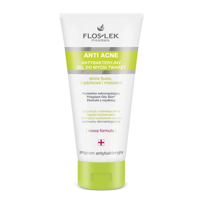 sữa rửa mặt Floslek Anti Acne Face Cleansing Gel-ba lan