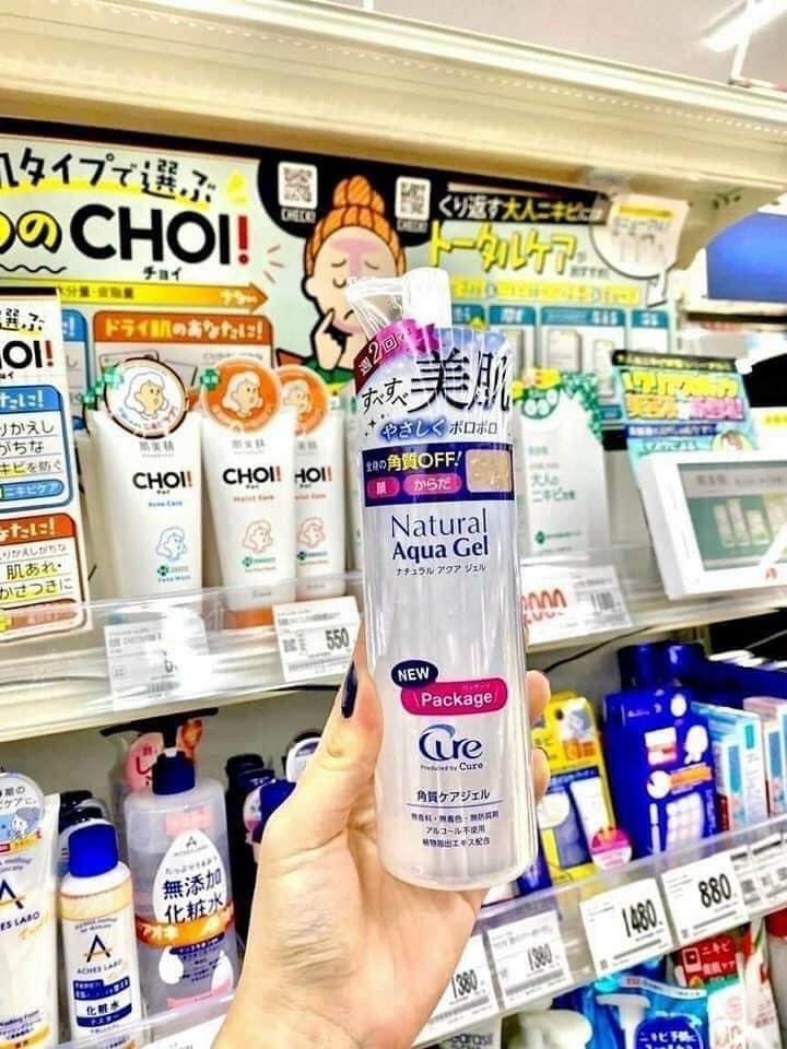 Tẩy tế bào chết Cure Natural Aqua Gel