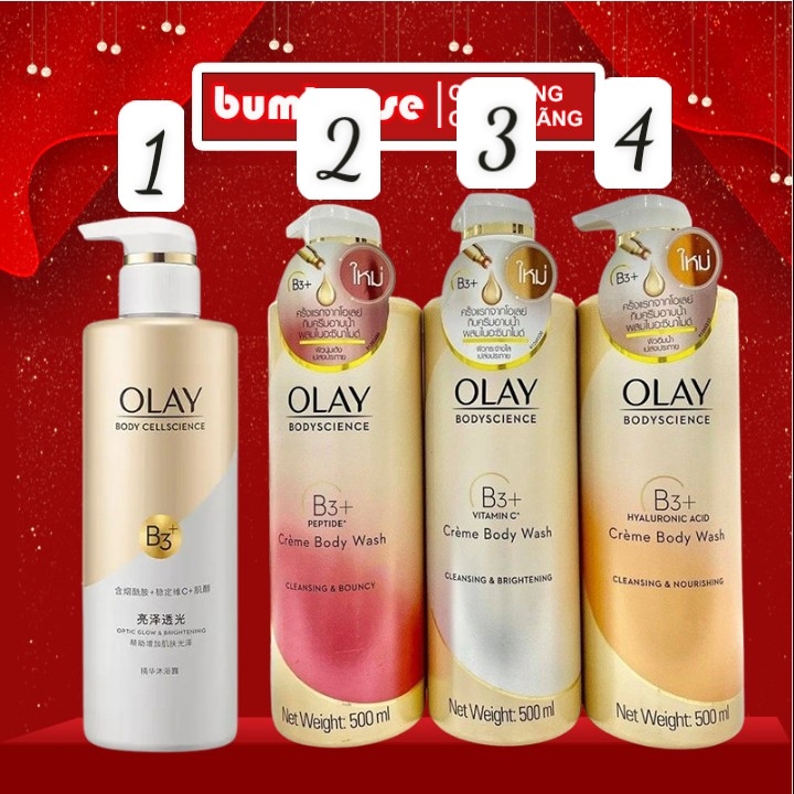 Sữa Tắm Trắng Da Olay B3 Vitamin C – Làm Sạch Da Từ Sâu Bên Trong