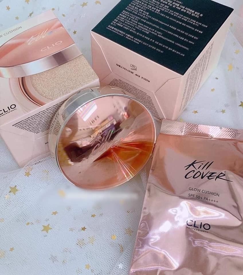 Phấn nước Clio - Vỏ hồng-hàn