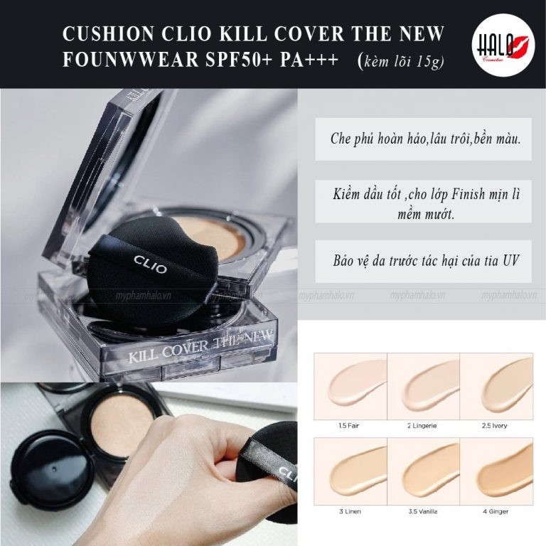 CUSHION YSL TONE 20 VỎ DA LIMITED MINI 5G FULLBOX-pháp