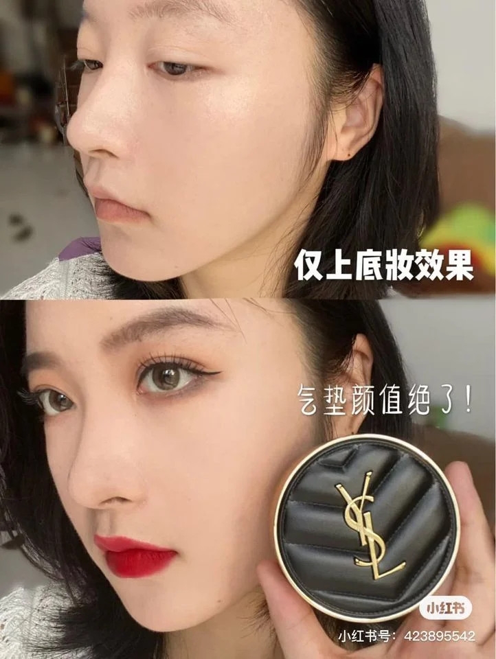 CUSHION YSL TONE 20 VỎ DA LIMITED MINI 5G FULLBOX-pháp