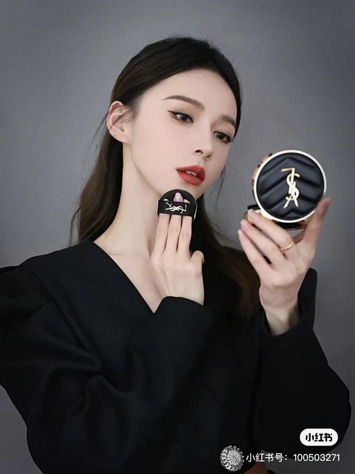 CUSHION YSL TONE 20 VỎ DA LIMITED MINI 5G FULLBOX-pháp
