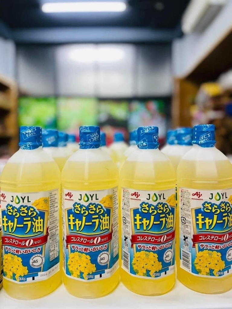 Dầu ăn hoa cải Ajinomoto Nhật Bản  ( 1lit) T10